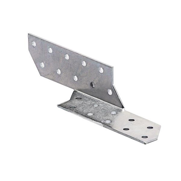 Держатель балки 40х40х170х2,0мм левый оцинк.