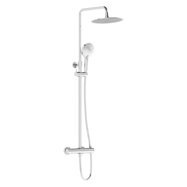 Душевая колонна Vitra Aquaheat Bliss 250 термостатная, хром (A47201EXP)