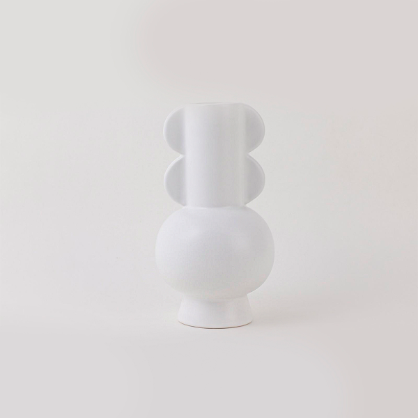 Ваза интерьерная Danny Home Афина 13х13х24,5см керамика