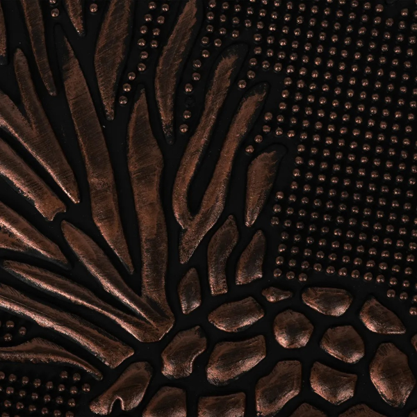 Коврик придверный 45*75 см, медь, "Ананасы"  VORTEX /10