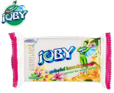 Мыло хозяйственное JOBY отбеливающее премиум класса 150гр