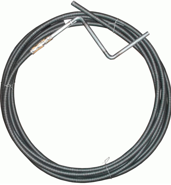 Трос для прочистки канализационных труб 9 мм х 5 м, MP-У