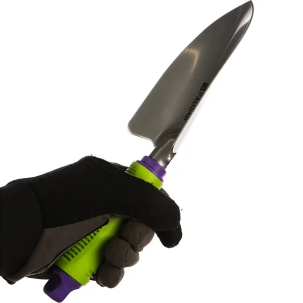 Совок посадочный широкий, 85х300 мм, стальной, пластиковая рукоятка// Palisad