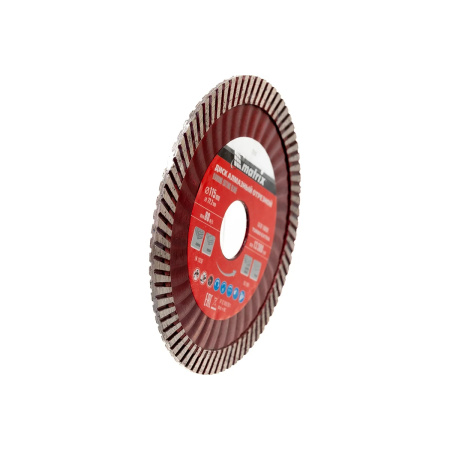 Диск алмазный отрезной Matrix Professional Turbo Extra 115 х 22,2мм сухая резка