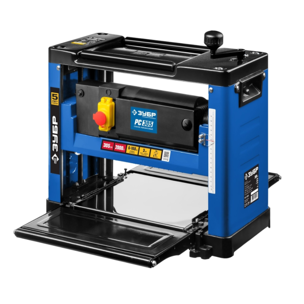 Станок рейсмусовый ЗУБР РС-305, ширина строг. 305мм, толщина загот. до 160 мм, 2 ножа, 8000 об/мин, 