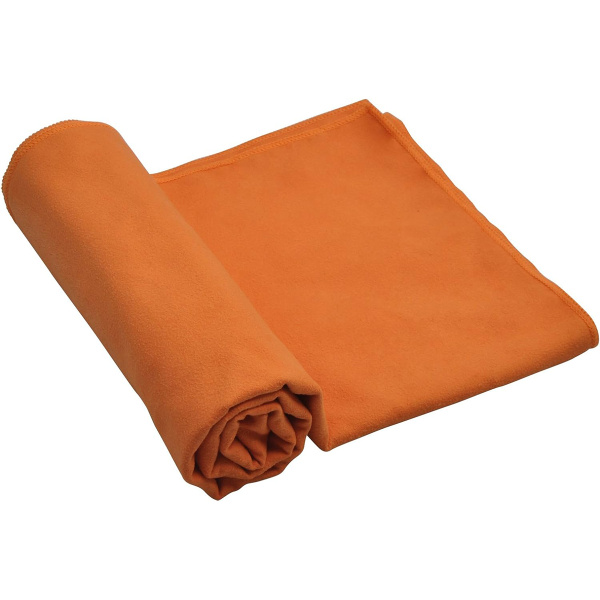 Полотенце походно-спортивное Campsor 160х80 см в чехле оранжевое микрофибра
