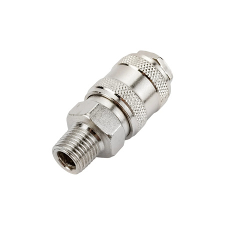 Соединение быстросъем. МАМА х нар. резьба 1/4" (сталь) ECO