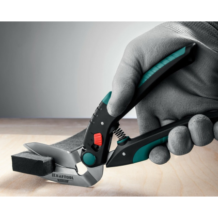 Ножницы KRAFTOOL многофункциональные прямые технические  BULLDOG, 250 мм, (23203)