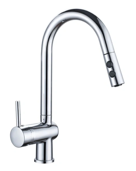Смеситель д/к Gross Aqua Extra с вытяж.изливом  3140609С