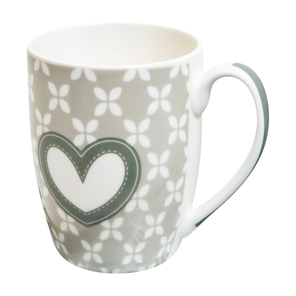 Кружка Heart 350 мл 4 диз в ассортименте SDM001-3979 PRC