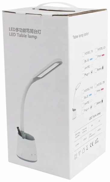 Лампа настольная 12W Синий Q6 BIUE