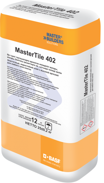 MBS Клей MasterTile FLX 402, жаростойкий (для каминов) 25кг
