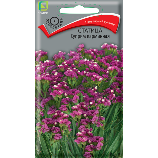 Семена Цветы Статица Суприм карминная ЦП 0,15гр Поиск