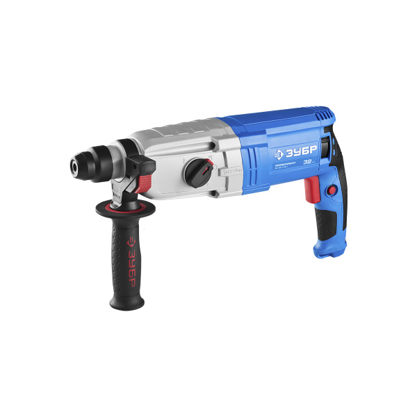 Перфоратор ЗУБР "ПРОФЕССИОНАЛ", SDS-plus, гориз., метал. редукт., 3,4Дж, 0-960об/мин, 0-5300уд/мин, 