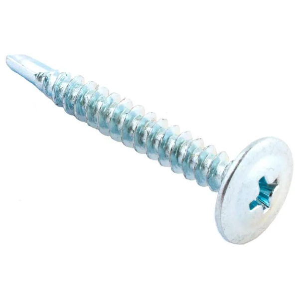 Саморезы для тонк.пластин оц.с буром 4,2х75 (100 шт)(кор)