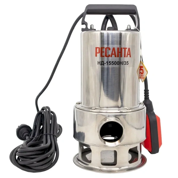 Насос дренажный Ресанта НД-15500Н/35