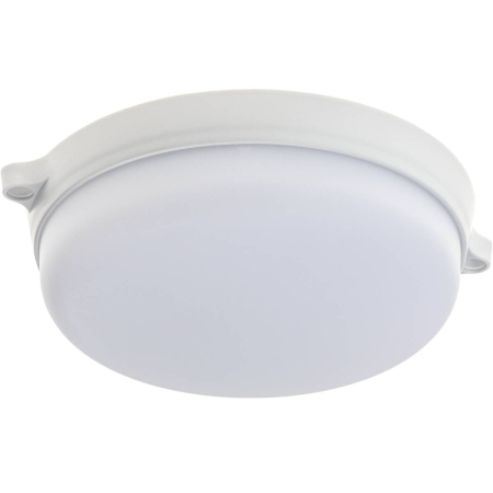 Свет-к накладной, светодиодный, влагозащита, ROUND, Ø180х80мм, 8Вт, 4000К, IP65, 28918 0