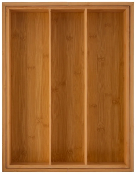 Лоток для столовых приборов Attribute BAMBOO TOUCH раздвижной 34.5-51х44.5х6.5см AGB502