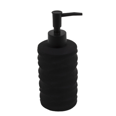 Набор для ванной комнаты Bathlux Black Wave (дозатор, 2 стакана, мыльница) 73155