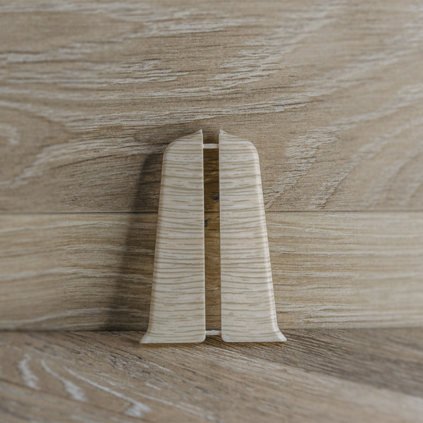 Торцевые для плинтуса 70мм "Деконика", 274 Сосна северная