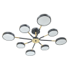Люстра "Галактика" 1088860 ф850х180 чёрный LED/8/130W К008567