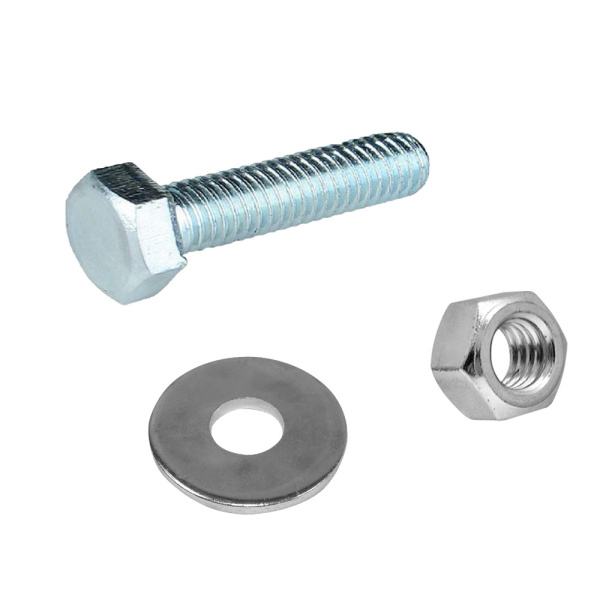 Болты оцинк. DIN 933 М 5х 50 с гайк.и шайб. (6шт)