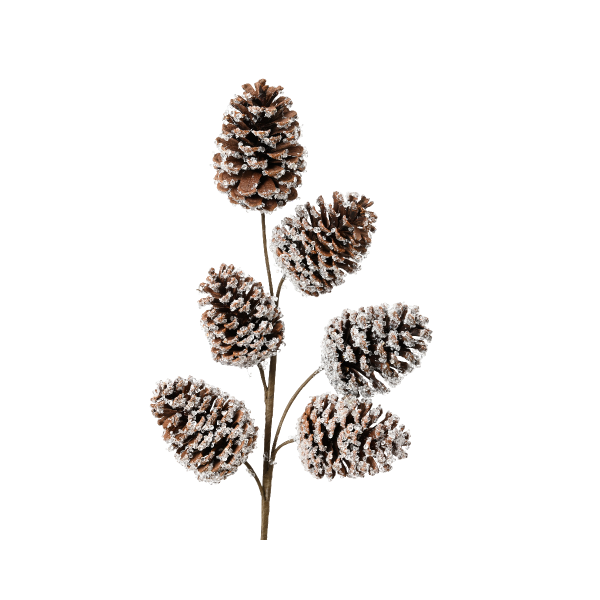 Ветка искусственная с шишками Kaemingk 69 см 705199