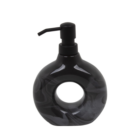 Дозатор для жидкого мыла Black marble керамика BCE0949BA-3