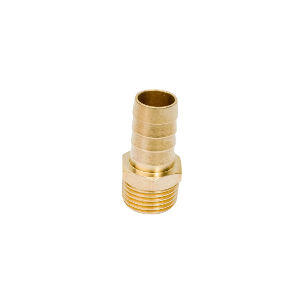 Соединение нар. резьба 1/2" х елочка 16 мм (латунь) ECO