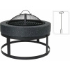 Чаша для костра с крышкой и решеткой CM7000260 К