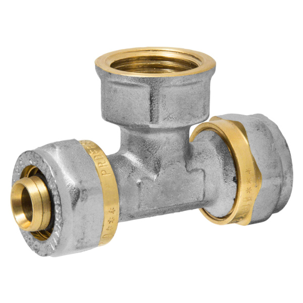 Тройник 20х3/4"х20 ц/г/ц RC, MP-У Тройник 20х3/4"х20 ц/г/ц RC, MP-У