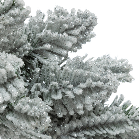 Венок декоративный Atmosphera с изморозью 40 см 199279