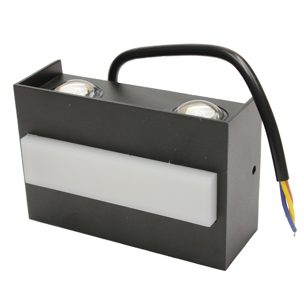 Садовый светильник   LED 076-042-0007  7W  4200K 85-265V черный /TWIST-7 Степень защиты IP65