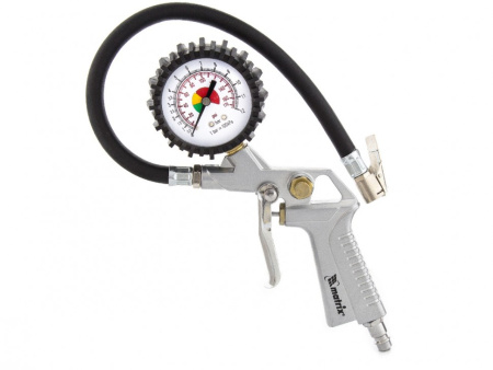 Набор пневмоинструмента Matrix 5 предметов быстросъемное соед. краскорасп. с верхним бачком 57304