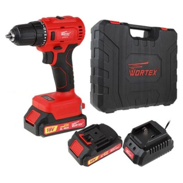 Дрель-шуруповерт аккум. WORTEX BD 2025 DLi в чем. ALL1, арт.BD2025DLi1029