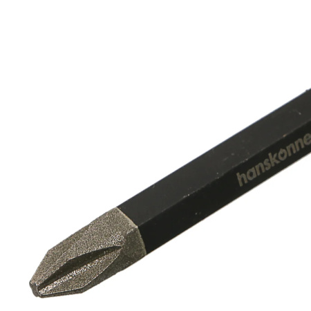 Биты Hanskonner HKPH2-75-2, PH2x75мм, сталь S2, Diamond, 2шт