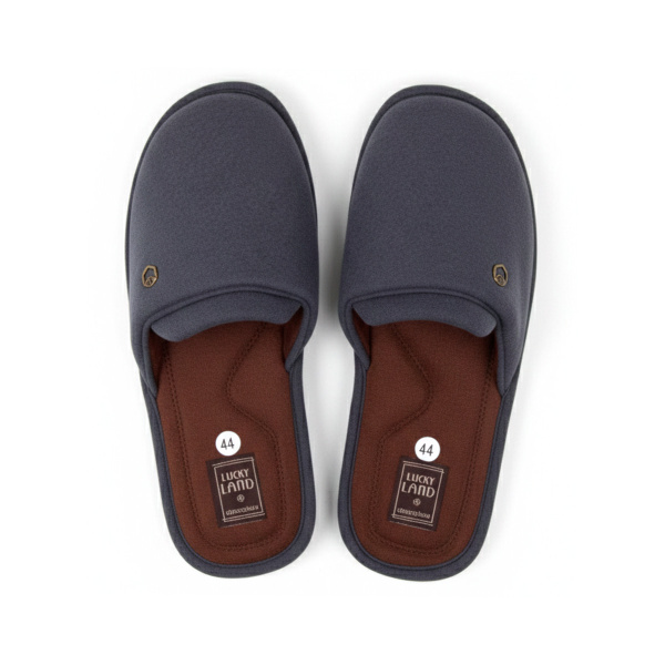 Тапочки LuckyLand домашние мужские р-р 41-46 в ассортименте 4823 M-CH-C