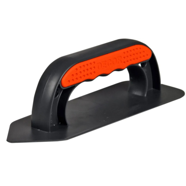 Гладилка DЕCOR пластиковая угловая 222х84 мм, для пескосодержащих материалов