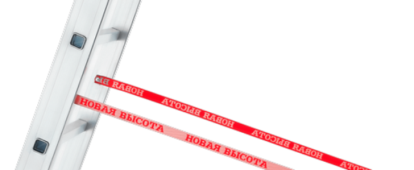 Лестница двухсекционная 2х12