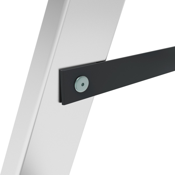 Стремянка алюминиевая 2-х сторонняя 2 ступени, NV100