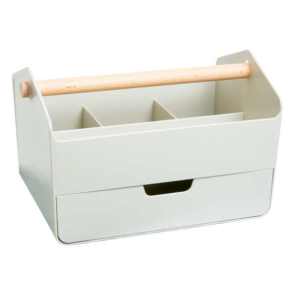 Ящик для хранения универсальный 23х14,5х14,5 см белый 5153 PRC Ящик для хранения универсальный 23х14,5х14,5 см белый 5153 PRC