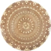 Коврик джутовый Atmosphera Gold shine D115 см 164096