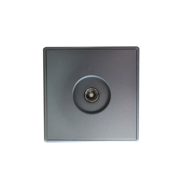 Розетка Brilliant E2-112-1 TV серый