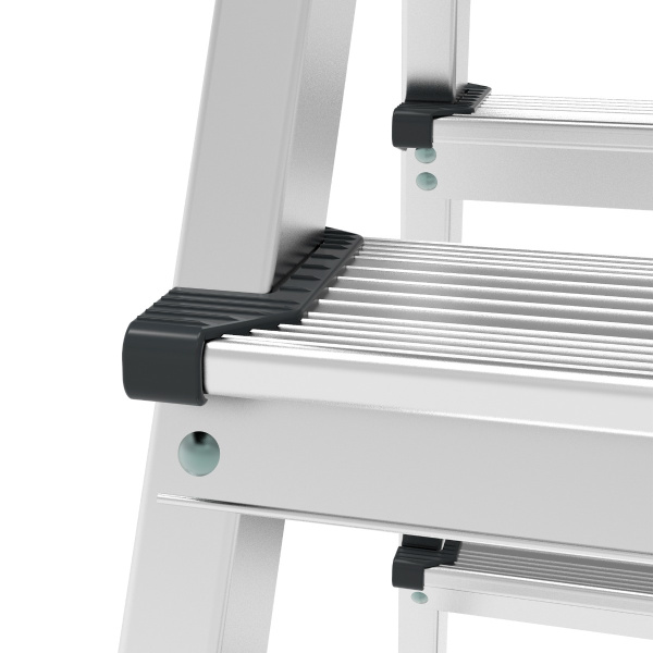 Стремянка алюминиевая 2-х сторонняя 2 ступени, NV100