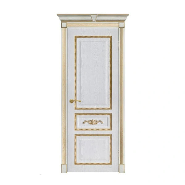 Дверное полотно глухое ПВХ Амелия (Патина золото) Ясень белый, 800мм Дверное полотно глухое ПВХ Амелия (Патина золото) Ясень белый, 800мм