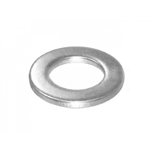 Шайба М8 плоская, цинк, DIN 125 (100 шт в пласт. конт.) STARFIX