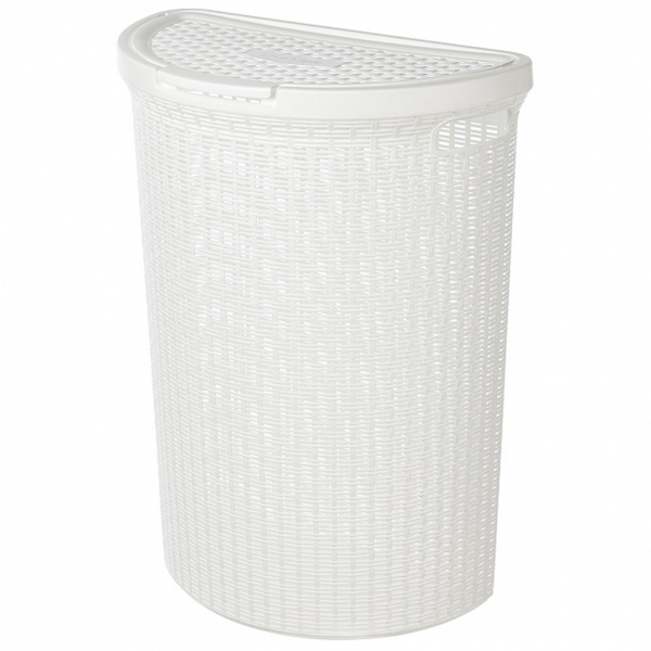 Корзина для белья Econova ECO STYLE 45 л Белый