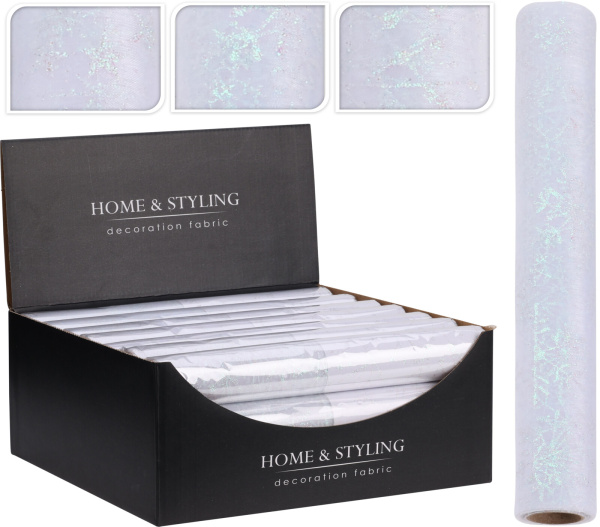 Ткань для декорирования 30х500 см 3 вида в ассортименте 767620240 К