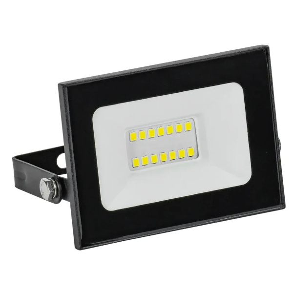 Прожектор СДО 001-20 6500К IP65 черный GENERICA LPDO501-020-65-K02-G