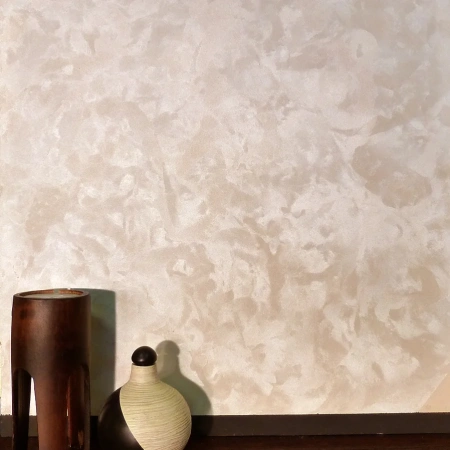 Декоративное покрытие "Veluer VAASTU SILK" Белое золото 2,7 кг